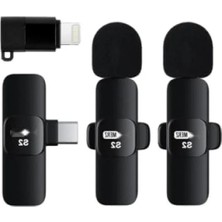 Ulu Pazarlama Ikili Yaka Kablosuz Mikrofon Seti