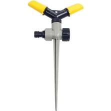 Ulu Pazarlama Kazıklı 2 Kollu Hareketli Su Fıskiyesi - Bahçe Sulama Aparatı