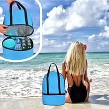 Ulu Pazarlama Isı Yalıtımlı 2 Bölmeli Termos Çanta 26 Litre