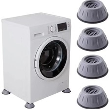 Royaleks Group Çamaşır Makinesi Titreşim Önleyici Mobilya Yükseltici Kaydırmaz Vantuzlu Stoper Set 4 Adet