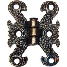 Ulu Pazarlama Zamak Kelebek Menteşe - Küçük, 30X40MM, Oksit, 100 Adet