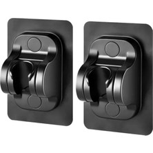 Ulu Pazarlama Kendinden Yapışkanlı Ayarlanabilir Duş Başlığı Askısı Seti, 2 Adet