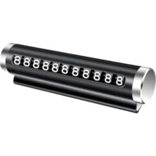 Ulu Pazarlama Alüminyum Kasa ile Şık Geçici Park Numaratörü