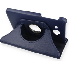 Ulu Pazarlama Samsung Galaxy T280 Tab A 7 Kılıf 360 Tablet Deri Kılıf - Lacivert