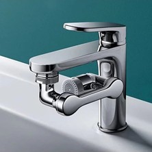 Ulu Pazarlama 1080° Dönen Musluk Havalandırıcı - Sıçrama Korumalı, Kolay Kurulum