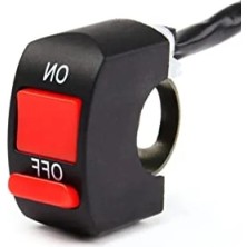 Ulu Pazarlama Motosiklet Sis Farı Açma Kapa Düğmesi - Kırmızı