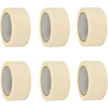 Ulu Pazarlama 6 Adet 48MM x 25M Maskeleme Bandı - Kağıt Bant