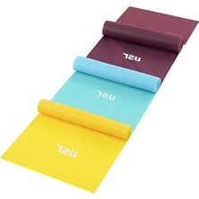 Ulu Pazarlama 3'lü Pilates Bant Seti - Dayanıklı Tpr Materyal