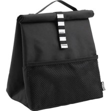 Ulu Pazarlama Siyah Renkli Yemek Çantası - %100 Geri Dönüştürülmüş Polyester