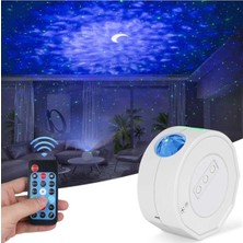 Meyra Accessories Bring Starry USB Okyanus Yıldızlı Gökyüzü Lazerli Projeksiyon Işık Gece Lambası