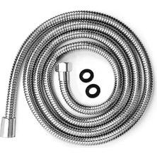 Ulu Pazarlama Yüksek Kaliteli Patlamaz Paslanmaz 150CM Duş Hortumu - Tüm Duş Başlıklarıyla Uyumlu (G1/2)