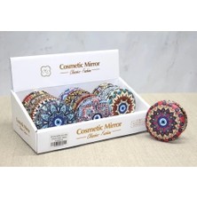 Gültekin Taşlı Yuvarlak El Aynası Kalın Model 5