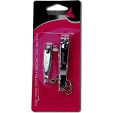 Ulu Pazarlama Paslanmaz El Tırnak Makası Seti - 2'li