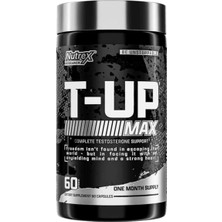 nutrex t-up max testo booster 60 caps tribulus+fenugreek+maca++ksm66 60 caps