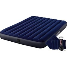 Ulu Pazarlama Renkli 2 Kişilik Hava Yatağı - 203 x 152 x 25 cm