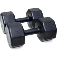 Ulu Pazarlama 2 Adet Dambıl Seti - 6 kg Ağırlık, Beton Dolgu