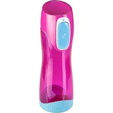 Ulu Pazarlama Sızdırmaz, Tek Elle Kullanılabilen 500 ml Tritan Suluk, Pembe