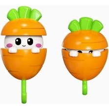 CM Havuç Tasarımlı Otomatik Açılan Yapışkanlı Askı