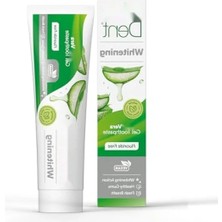 Ulu Pazarlama Florürsüz Ekstra Beyazlatıcı Diş Macunu, Aloe Vera ve Çay Ağacı Yağı Içerikli, 100 ml