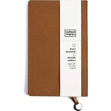 Ulu Pazarlama Taba Renkli Çizgili Defter - Günlük Kullanım Için