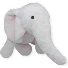 Esranın Dünyası Peluş Sevimli Hayvanlar 65 cm Uyku Arkadaşım Fil - Pembe (Lisinya)