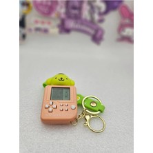Meyra Accessories Sanrio Pompopurin Figürlü Sevimli Tetris Oyunlu Anahtarlık Oyuncak Tetris Oyunları