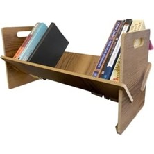 Ulu Pazarlama Masaüstü Mini Kitaplık - 50 cm Kitap Düzenleyici