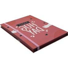 Ulu Pazarlama Çizgisiz Defter - Happy Hug Day Tasarımı