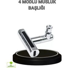 Midas Toptan Home 4 Fonksiyonlu Musluk Başlığı 360 Derece Dönebilen ve Su Tasarruflu
