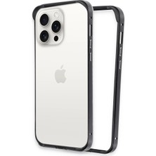 Ulu Pazarlama Joko Apple Iphone 15 Pro Max Land Bumper Koruma Kapak - Siyah