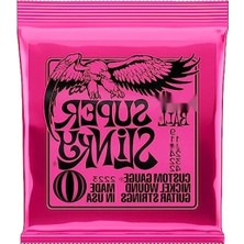 Ulu Pazarlama Uzun Ömürlü Elektro Gitar Teli, 09-42, Süper Slinky Modeli