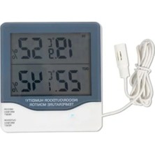 Ulu Pazarlama Çift Sensörlü Dijital Sıcaklık ve Nem Ölçer, Max Min Hafızalı