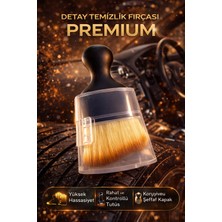 Küçük Detay Temizlik Fırçası – Hassas Yüzeyler Için Çizmez Oto Detailing Fırçası