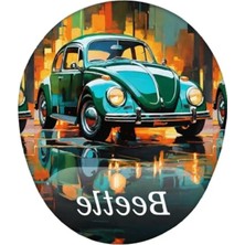 Ulu Pazarlama Retro Vosvos Beetle Tasarımlı Mouse Pad