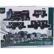 Gültekin FF-1603C-4C Sesli ve Işıklı Buharlı Tren Oyun Seti