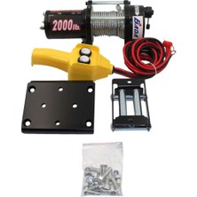 PremiumPort 12V 900 kg Oto Vinç, Güçlü ve Dayanıklı Taşıma Çözümü