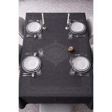 Opia Loom Dertsiz, Leke Tutmaz, Jumbo Boy Antrasit Renk Masa Örtüsü