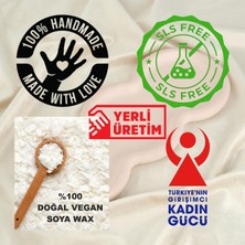 Luma Candle Drnds Kova Burcu Ritüel Koku 3 Lü Mum B HARFI-333 Yaratıcılık ve Ilahi Koruma