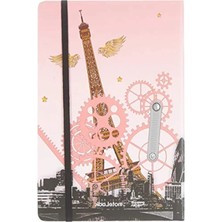 Ulu Pazarlama A5 Boyutunda Sert Kapaklı Çizgili Defter, 100 Yaprak