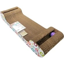 Ulu Pazarlama Karton Kedi Tırmalama Tahtası - 21X60X9,5 cm