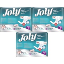 Joly Yetişkin Bezi Bel Bantlı Xl - Ekstra Large - Extra Large 90 Adet