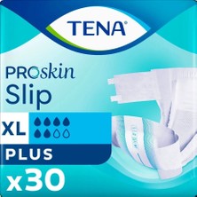 Tena Proskin Slip Plus Bel Bantlı Yetişkin Bezi Xl - Ekstra Büyük - Extra Large 30 Adet