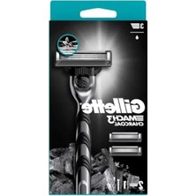 Ulu Pazarlama Aktif Karbonlu Tıraş Makinesi Seti + 2 Yedek Bıçak