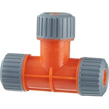 Ulu Pazarlama 3 Yönlü Ara Bağlantı Aparatı 1/2 Inç, Pp-C + Abs Malzeme