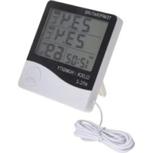 Ulu Pazarlama Dijital Termometre ve Nem Ölçer - Iç ve Dış Mekan Kullanımı