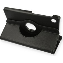 Ulu Pazarlama Huawei Matepad T8 8 Kılıf 360 Tablet Deri Kılıf - Siyah