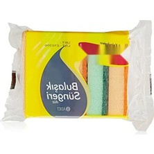 Ulu Pazarlama 5'li Çift Taraflı Düz Bulaşık Süngeri - Çizik Bırakmaz