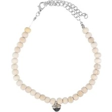 Ulu Pazarlama Ahşap Boncuklu Zincirli Kedi Boyun Tasması