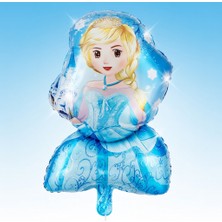 Çavuş E-Ticaret Frozen Elsa Folyo Balon Karlar Ülkesi Prensesi Kız Çocuk Doğum Günü Parti Balonu