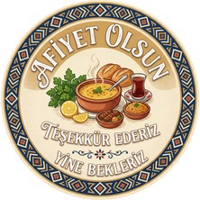 Mayeka Afiyet Olsun Teşekkür Ederiz Temalı Büfeler Cafeler Restoranlar Için Ahşap Duvar Kapı Dekoratif Süs